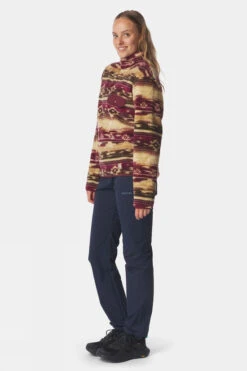 Womens Leiria Printed Snap Half Zip Fleece 15 Womens Leiria Printed Snap Half Zip Fleece -Urban Threads 2210007573652 050