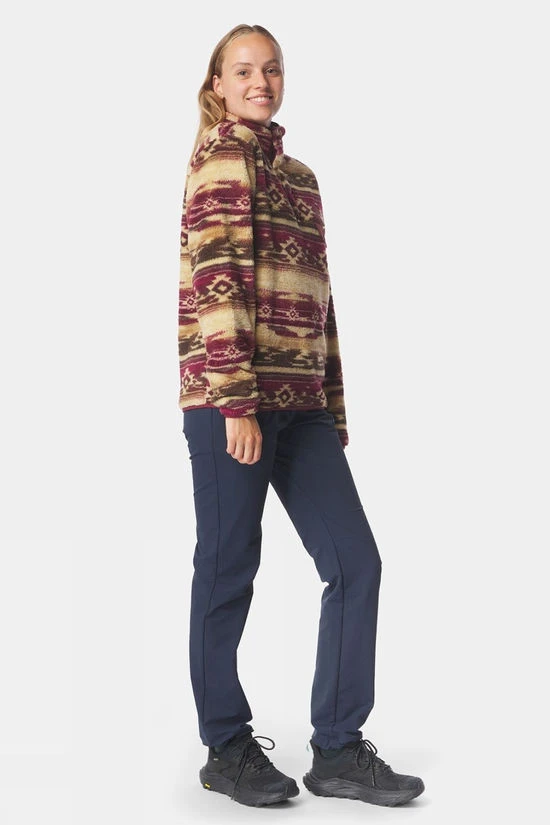 Womens Leiria Printed Snap Half Zip Fleece 8 Womens Leiria Printed Snap Half Zip Fleece - Image 6