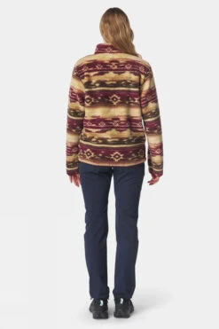 Womens Leiria Printed Snap Half Zip Fleece 17 Womens Leiria Printed Snap Half Zip Fleece -Urban Threads 2210007573652 057