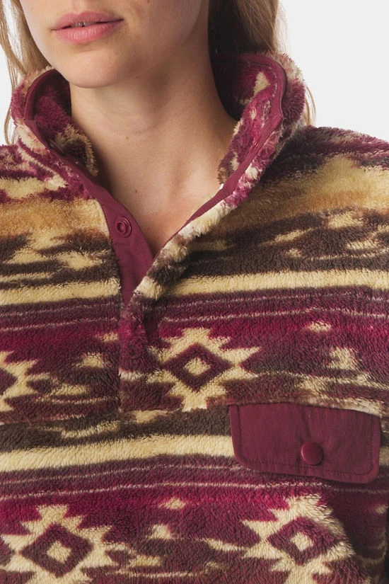 Womens Leiria Printed Snap Half Zip Fleece 11 Womens Leiria Printed Snap Half Zip Fleece - Image 9