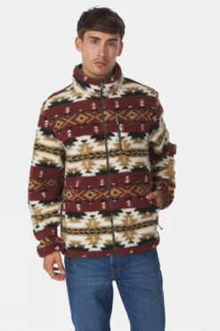 Mens Fitz Roy Jaquard Sherpa Jacket 12 Mens Fitz Roy Jaquard Sherpa Jacket -Urban Threads 2210007575489 194