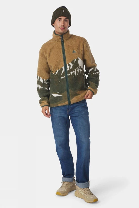 Mens Bjerg Landscape Full Zip Fleece 6 Mens Bjerg Landscape Full Zip Fleece - Image 4