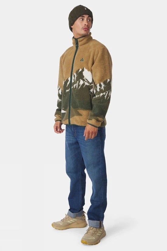 Mens Bjerg Landscape Full Zip Fleece 8 Mens Bjerg Landscape Full Zip Fleece - Image 6