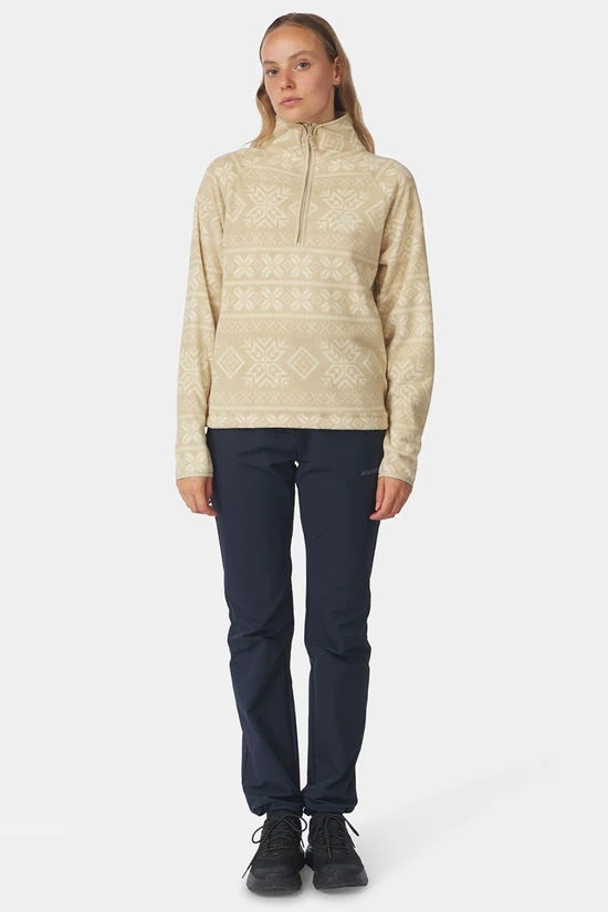 Womens Inverno Printed Half Zip Fleece 6 Womens Inverno Printed Half Zip Fleece - Image 4