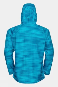 Odlo Mens Fli 2.5L Waterproof Print Hardshell Jacket -Urban Threads a11152764040e