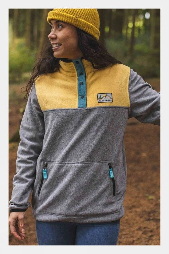 Passenger Womens Willow Recycled Polar Fleece Pullover 9 Passenger Womens Willow Recycled Polar Fleece Pullover - Image 7