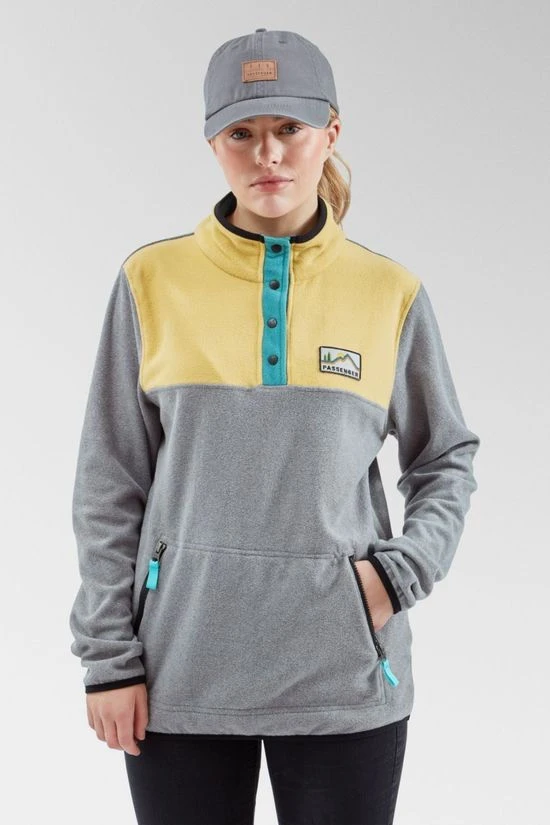 Passenger Womens Willow Recycled Polar Fleece Pullover 5 Passenger Womens Willow Recycled Polar Fleece Pullover - Image 3