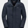 Jack Wolfskin Mens West Coast Jacket -Urban Threads a1414205 4141 m