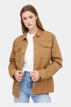 Tentree Unisex Treelined Canvas Jacket -Urban Threads a1414288 6060 s