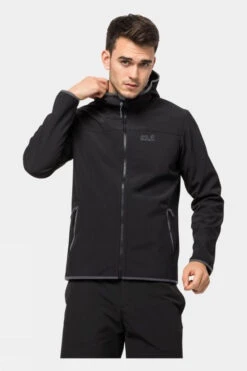 Jack Wolfskin Mens Grand Valley Softshell Jacket 7 Jack Wolfskin Mens Grand Valley Softshell Jacket -Urban Threads a1512952 7070 h