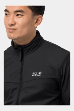 Jack Wolfskin Mens JWP Wind Jacket -Urban Threads a16141137070u