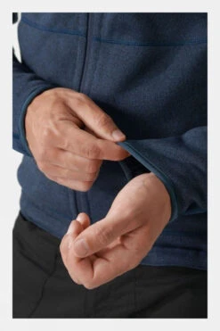 Fjallraven Mens Övik Fleece Hoodie -Urban Threads a1714080 4444 h