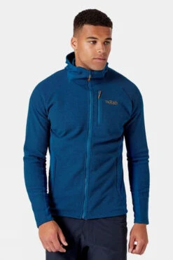 Rab Mens Capacitor Hoody Fleece Jacket -Urban Threads a1714349 4141 y