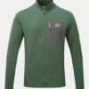 Mountain Equipment Mens Lumiko Zip Top -Urban Threads a1734281 5141 h
