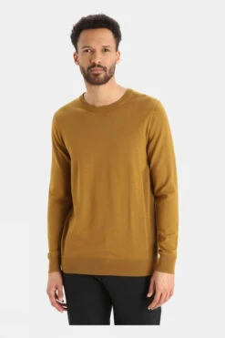 Icebreaker Mens Shearer Crewe Sweater 10 Icebreaker Mens Shearer Crewe Sweater -Urban Threads a1754094 6060 b