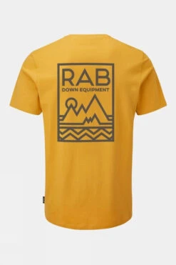 Rab Mens Stance Geo Tee -Urban Threads a1814988 5471 y