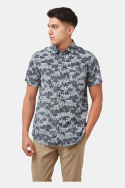 Craghoppers Mens Carlos Short Sleeve Shirt -Urban Threads a18342163030a