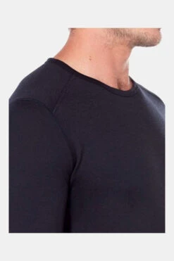 Icebreaker Mens 200 Oasis Crewe Top -Urban Threads a19140501010c