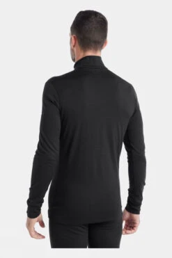Icebreaker Mens 200 Oasis Long Sleeve Half Zip Top -Urban Threads a1924089 7070 n