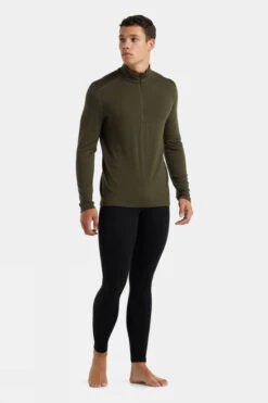 Icebreaker Mens 260 Tech LS Half Zip Top -Urban Threads a1924214 5151 s