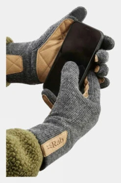 Rab Mens Ridge Gloves -Urban Threads a3222008 7171 k