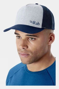 Rab Mens Trucker Logo Cap -Urban Threads a34122507171a