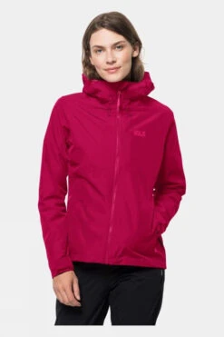 Jack Wolfskin Womens Oban Sky Jacket 10 Jack Wolfskin Womens Oban Sky Jacket -Urban Threads a4116371 3535 a 1