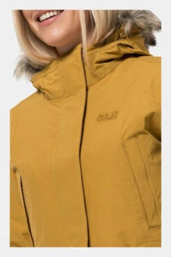 Jack Wolfskin Womens Wildwood Parka 15 Jack Wolfskin Womens Wildwood Parka -Urban Threads a44145062121s