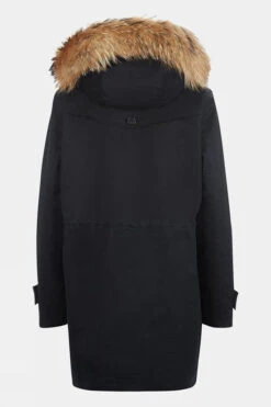 Troy London Womens Faux Fur Parka Jacket -Urban Threads a44145777070c