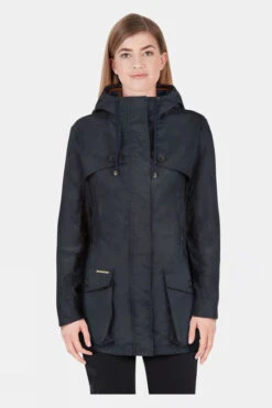 Troy London Womens Pop Wax Parka Jacket -Urban Threads a4414578 4444 t