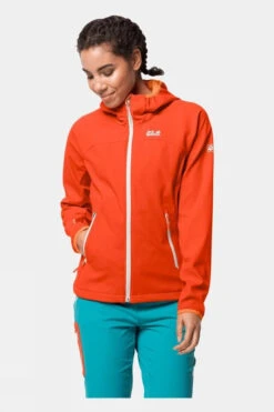 Jack Wolfskin Womens Eagle Peak Softshell Jacket 6 Jack Wolfskin Womens Eagle Peak Softshell Jacket -Urban Threads a45149682626d