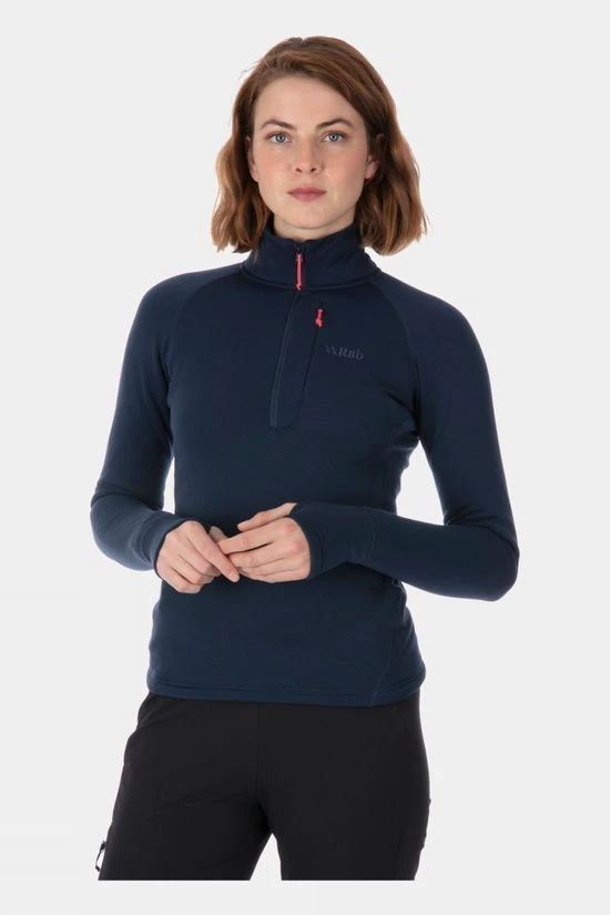 Rab Womens Power Stretch Pro Pull-On Fleece 4 Rab Womens Power Stretch Pro Pull-On Fleece - Image 2