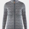 Fjallraven Womens Snow Cardigan 1 Fjallraven Womens Snow Cardigan -Urban Threads a4714467 7272 m