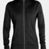 Icebreaker Womens Quantum III Full Zip Hoodie 1 Icebreaker Womens Quantum III Full Zip Hoodie -Urban Threads a4714730 7070 a