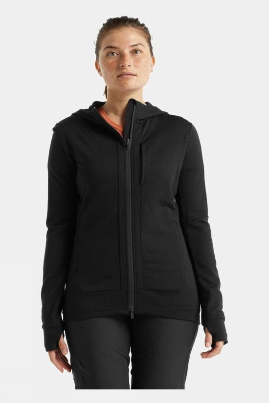 Icebreaker Womens Quantum III Full Zip Hoodie 4 Icebreaker Womens Quantum III Full Zip Hoodie - Image 2