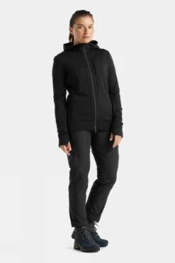 Icebreaker Womens Quantum III Full Zip Hoodie 11 Icebreaker Womens Quantum III Full Zip Hoodie -Urban Threads a4714730 7070 t