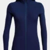 Icebreaker Womens Descender Zip Hoodie -Urban Threads a4725544 4646 a