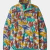 Patagonia Womens Lightweight Synchilla Snap-T Pullover 1 Patagonia Womens Lightweight Synchilla Snap-T Pullover -Urban Threads a4734690 5106 a