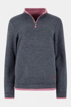 Weird Fish Womens Beyonce Quarter Zip Grid Fleece 11 Weird Fish Womens Beyonce Quarter Zip Grid Fleece -Urban Threads a47348364141m 1