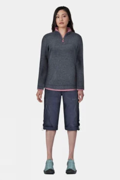 Weird Fish Womens Beyonce Quarter Zip Grid Fleece 14 Weird Fish Womens Beyonce Quarter Zip Grid Fleece -Urban Threads a4734836 4141 v