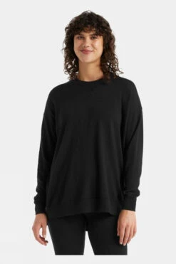 Icebreaker Womens Nova Sweatshirt -Urban Threads a4765015 7070 b