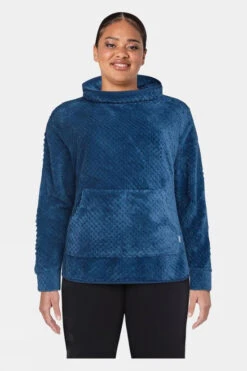 Weird Fish Womens Stella Honeycomb Fur Fleece -Urban Threads a4765018 4040 t