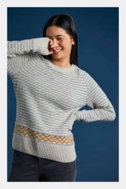 Weird Fish Womens Lisette Nepp Stripe Jumper 11 Weird Fish Womens Lisette Nepp Stripe Jumper -Urban Threads a4765019 1111 o