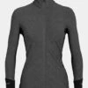 Icebreaker Womens Descender Long Sleeve Zip Top 2 Icebreaker Womens Descender Long Sleeve Zip Top -Urban Threads a4924706 7170 a