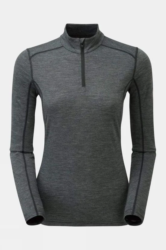 Montane Womens Primino 140 Zip Neck Top 3 Montane Womens Primino 140 Zip Neck Top