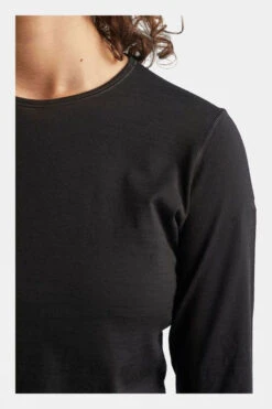 Icebreaker Womens 200 Oasis Long Sleeve Crew Top -Urban Threads a4924800 7070 e