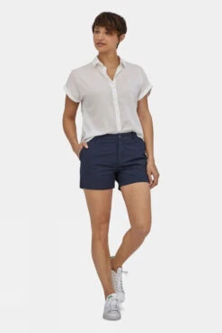 Patagonia Womens Stretch All-Wear 4" Shorts -Urban Threads a4c14858 4444 e