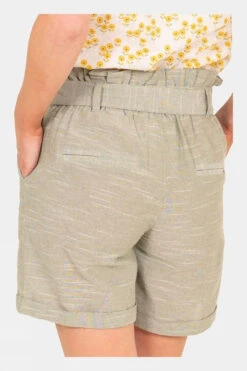 Brakeburn Womens Paperbag Waist Shorts -Urban Threads a4c148805353a