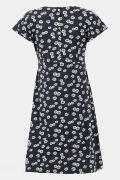 Weird Fish Womens Tallahassee Organic Printed Dress -Urban Threads a4d144694444a