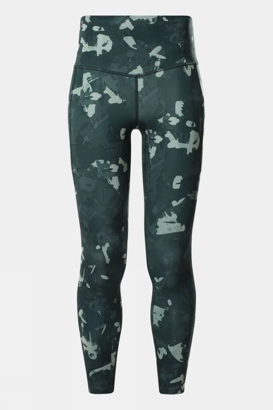 The North Face Womens Printed Motivation HR 7/8 Pocket Tights 3 The North Face Womens Printed Motivation HR 7/8 Pocket Tights
